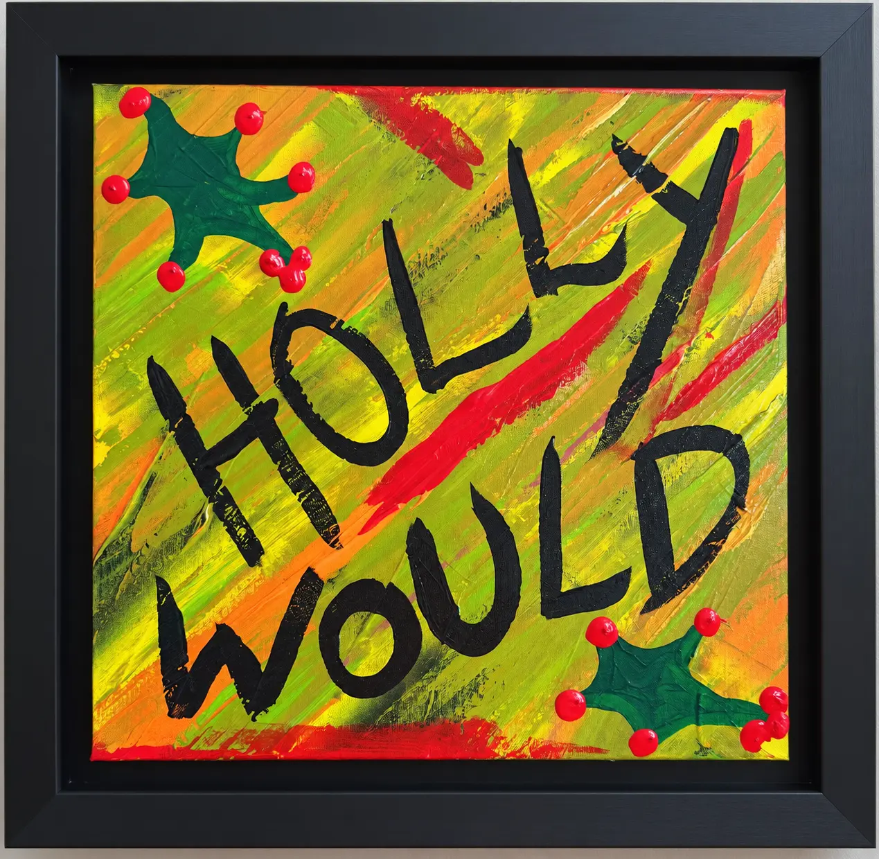 Holly Would, peinture abstraite aux couleurs vives de Caroline Allwood